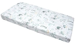 Medi Partners Drap Housse pour Un lit bébé 60x120 cm 100% Coton literie bébé Matelas Enfant Sac de Couchage lit bébé