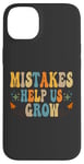 Coque pour iPhone 14 Plus Groovy Growth Mindset Positive Retro Teachers Retournent à l'école