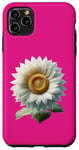 Coque pour iPhone 11 Pro Max Tournesol blanc