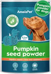 AmeizPet - Pumpkin Seed Powder For Dogs - Fibre Boost for Digestive Health, 100g