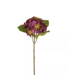 Hortensia Konstväxt Mörklila 40cm