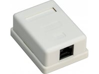 Goobay 4040849776328 Rj-45 Vit Kontakt (77632)