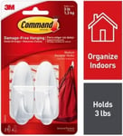 Command Medium Strips Designer Adhesive Hooks Damage Free Hanging Heavy Duty