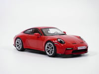 PORSCHE 911 - 992 GT3 Touring rouge 1/43