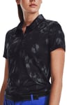 T-shirt Under Armour UA Zinger Blur Polo-BLK 1373638-002 Storlek XS 748