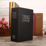 UK (Black)1Pc Security Lock Dictionary Safe Secret Book Cash Money Jewellery 