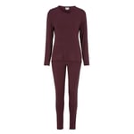 Amelia Pyjamas Bambu Dark plum, Damella