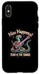 iPhone X/XS Hiss Happens Funny Year Of The Snake Case