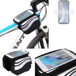 For Doogee V30 bike frame bag bicycle mount smartphone holder top tube crossbar 