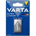 Ultra Lithium 9V Batteri 1-pack