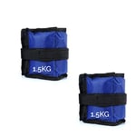 FFitness Poids Poignets et chevilles Wrist/Ankle Weights (2 x 1,5 kg) Poignets de cheville avec sangle réglable Sport Fitness Aérobic