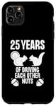 Coque pour iPhone 11 Pro Max 25 ans à se rendre dingues, femme, mari, mariage