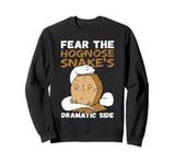 Fear the Hognose Snake’s dramatic side Hognose Snake Sweatshirt