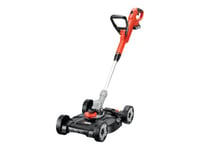 Black+Decker Strimmer Stc1820cm-Qw - Grästrimmer - Sladdlös - 18 V - 2 Ah - 7400 Vpm - 28 Cm - 4.7 Kg