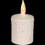 LED-lys Paula for utendørs bruk, 11,5 x 6 cm - Beige