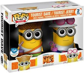 Figurine Pop - Moi, Moche Et Méchant 3 - Pack Tourist Dave And Jerry - Funko Pop