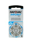 Hörapparatsbatterier Rayovac 675P / A675P Cochleaimplantat