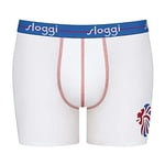 Sloggi Team GB Start Short C3p Slips, Multicolore, S (Lot de 3) Homme