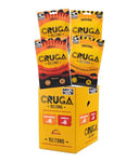 Cruga: Biltong Beef Jerky - Multipack with Original & Chilli Flavours (12 x 35g) / Protein Keto Snacks - On The Go Snack - from British and Irish Meat