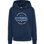 Hummel Asher hettegenser til barn, dress blue