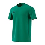 Adidas CORE18 Jsy Y T-Shirt - Bold Green/Black, 910Y