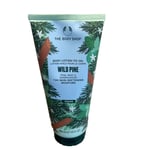 Body Shop Wild Pine Body Lotion-to-oil  Christmas Scent Vegan Cream 200ml Tube