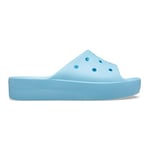 Crocs Femme Toboggan Plateforme Classique Sandale Glissante, Polaire, 36 EU