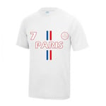 Maillot De Foot Paris Homme Blanc