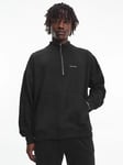 Huppari CALVIN KLEIN Quarter Zip Black 000NM2299EUB1