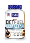 USN Diet Fuel Ultralean Meal Replacement Shake Powder, Banana Caramel Flavour,