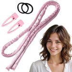 LAC Heatless Curlers Headband - Hair Curlers no Heat for Overnight Curls - Sleep in Hair Curlers with Clips for Long Medium Hair