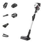 Bosch BCS712GB Unlimited 7 Cordless Stick Vacuum Cleaner with Flex Tube, Auto Detect Mode, Lightweight Design, 2 x Interchangeable 18V Batteries, 80 Minutes Run Time, Anthracite