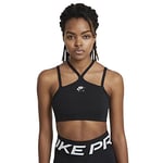 Nike CZ7188-010 INDY AIR Bra Sports Bra Womens Black/Iron Grey/Black/(White) XS