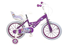 Toimsa - 646 - Vélo pour Enfant - Fille - Princesse Sofia - 16" - 5-8 Ans