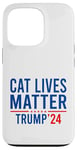 iPhone 13 Pro Cat Lives Matter Trump 2024 US Election Political Cats Case