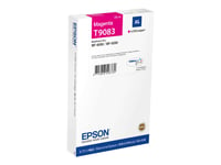 Epson T9083 - 39 Ml - Xl-Størrelse - Magenta - Original - Blekkpatron - For Workforce Pro Wf-6090, Wf-6590