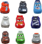 Disney Store Official Pixar Cars Deluxe Playset, 9 Pc., Detailed Car Figures and