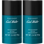 2-Pack Davidoff Cool Water Man Deostick 70ml, 70ml