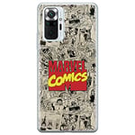 ERT GROUP Coque de téléphone Portable pour Xiaomi REDMI Note 10 Pro Original et sous Licence Officielle Marvel Motif 004 Parfaitement adapté à la Forme du téléphone Portable, Coque en TPU