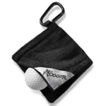 Frogger Ball Noir Serviette de Golf Amphibian Unisexe-Adulte, 4"X4"