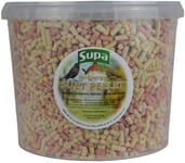 Supa Mixed Suet Pellets for Wild Birds, 3 Litre Bucket , High Energy Protein Rich Treat For Garden Birds , Attract More Birds To Your Garden, Quality Wild Bird Food,package may vary