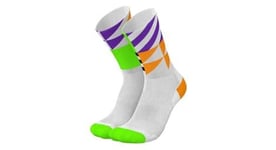 Chaussettes incylence elements orange vert