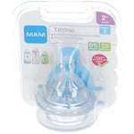 MAM Tétine silicone Soft 2 mois+ - Débit Moyen Sucette(S) pc(s)