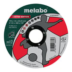 Metabo Meule de tronçonnage Limited Edition Soccer 115 x 1,0 22,23 mm, Inox, version droite