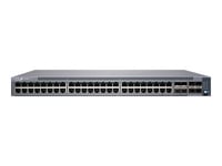 Juniper Networks Ex Series Ex4100-48T - Switch - L3 - Administrerad - 48 X 10/100/1000Base-T + 16 X 1Gb Ethernet + 4 X 1/10 Gigabit (Överordnad Länk) + 4 X 10/25 Gigabit (Överordnad Länk/Stapling) - Skrivbordsmodell