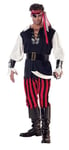 Aptafêtes - CS968935/L - Costume Impitoyable Pirate - Taille L