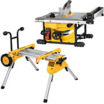 Bordcirkelsåg Dewalt DWE7485RS-QS 230V med Arbetsbord