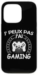 Coque pour iPhone 13 Pro j'peux pas j'ai console manette Jeux Vidéo Drôle