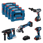 Bosch Verktøysett gsr110c/gdx210c/gws10/g bh24c 