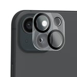 Film Caméra pour iPhone 15 et 15 Plus Verre Trempé Résistant Enkay Noir